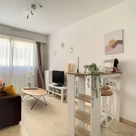 Appartement Cosy Studio-mer 5min-gare 2 Min